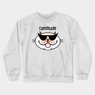 CATTITUDE 2 - Flame Point Crewneck Sweatshirt